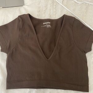 Garage crop top